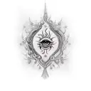 Forearm design with names "Sonu", " Neetu", "Dhruv", "Pariniti" tattoo design idea