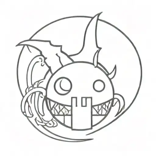 Soul Eater tattoo inspired tattoo design idea