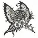 HY SH tattoo design idea