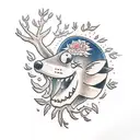 deku tree  tattoo design idea