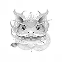 catfish tattoo design idea