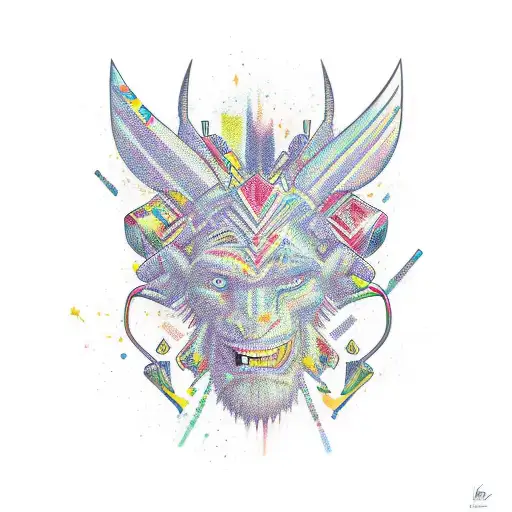 shaka broken pimkie tattoo design idea