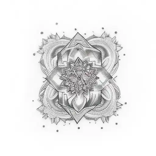 "Dear Mama" wrist tattoo with mandala art  tattoo design idea