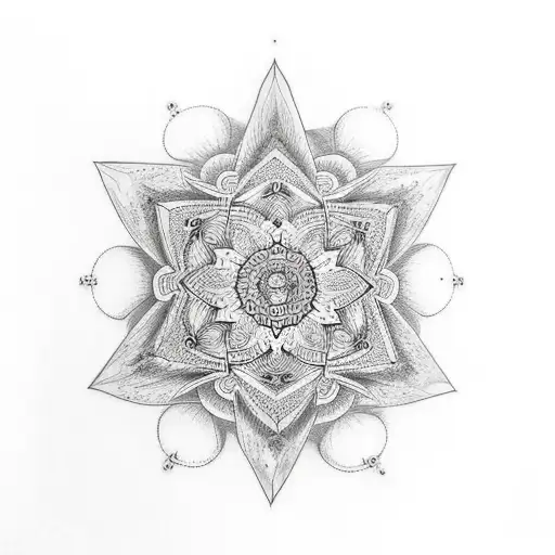 Dear Mama wrist tattoo with mandala art  tattoo design idea