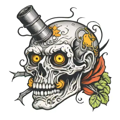 enjoy The Silence tattoo design idea