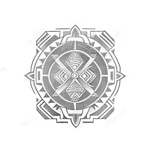 somoan forearm sleeve tattoo design idea