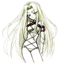 Medusa looking sideway tattoo design idea