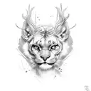 hunt tattoo design idea