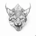 hunt tattoo design idea