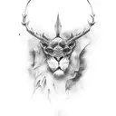 hunt tattoo design idea