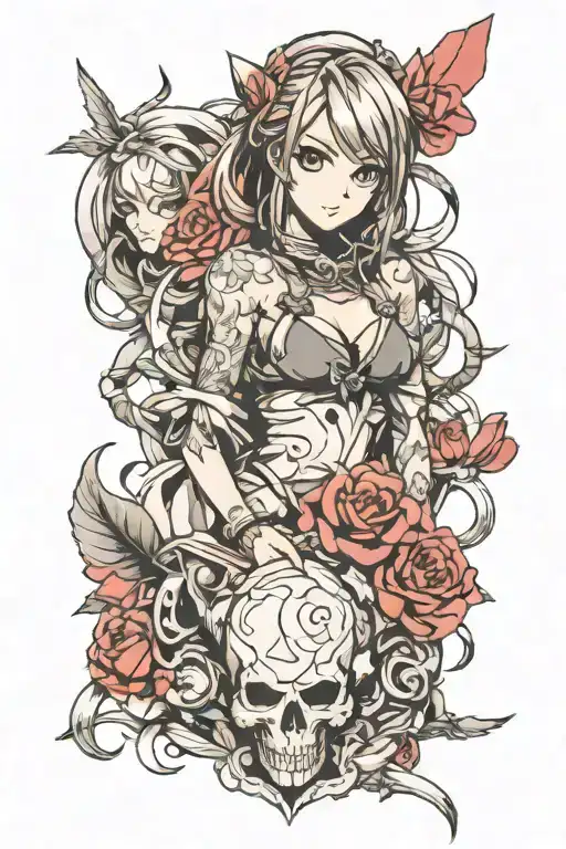 Love tattoo design idea