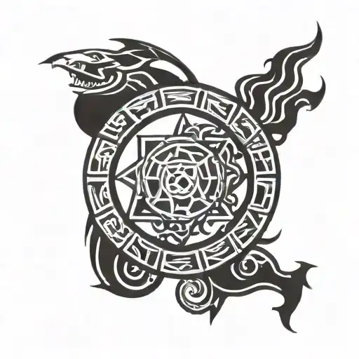 fullmetal alchemist circle tattoo tattoo design idea