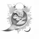 2002 with a moon tattoo design idea