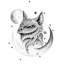 2002 with a moon tattoo design idea