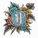 forgiven in Hebrew tattoo design idea