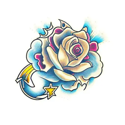 Amor  tattoo design idea