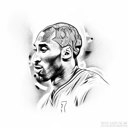 kobe bryant tattoo design idea