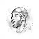 kobe bryant tattoo design idea