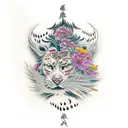 "to thine own self be true" tattoo design idea