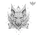 sandevistan  tattoo design idea