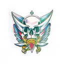 Saint Michael tattoo design idea