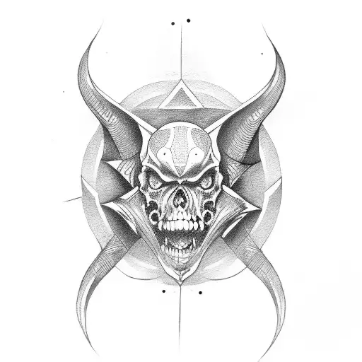 cannon tattoo design idea