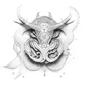 cannon tattoo design idea