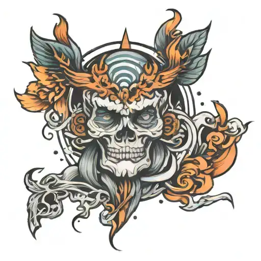 Mind consciousness  tattoo design idea