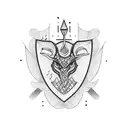 sobriety symbol tattoo design idea