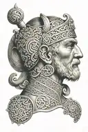 ancient Iran tattoo design idea