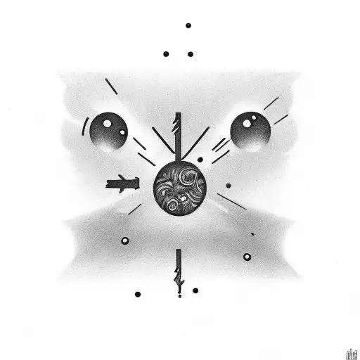 semi colon with shading tattoo design idea