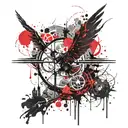 harry potter  tattoo design idea