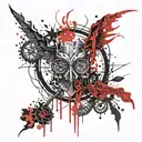 harry potter  tattoo design idea