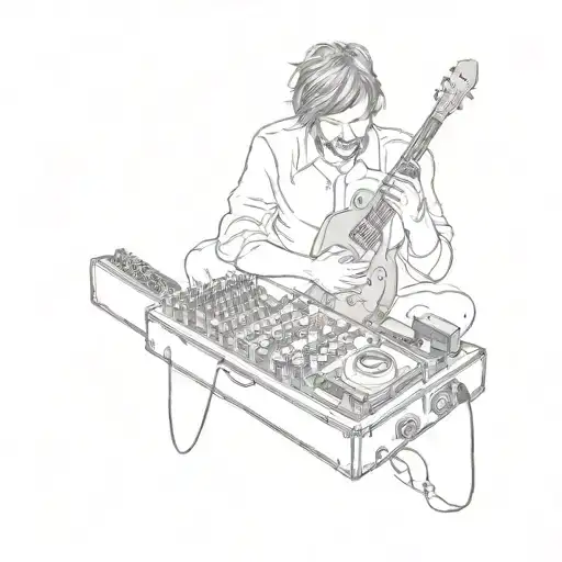 Ben Howard pedal boards tattoo tattoo design idea