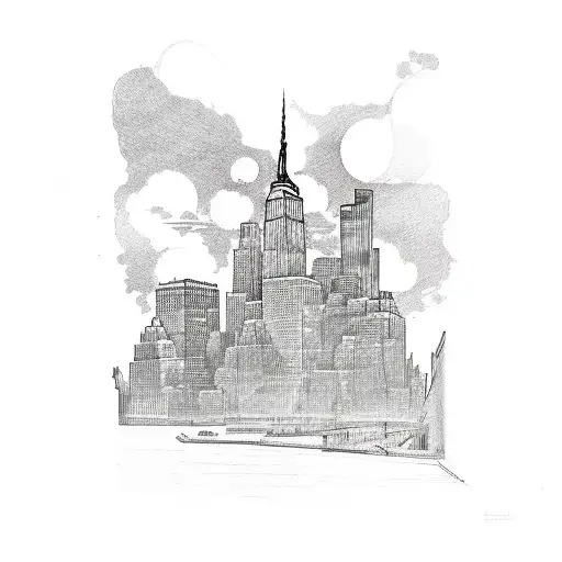 nyc summer  tattoo design idea