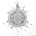 nyc summer  tattoo design idea