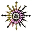 Black CLover tattoo design idea