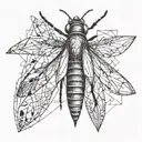 firefly tattoo design idea