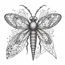 firefly tattoo design idea