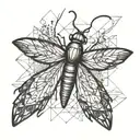 firefly tattoo design idea