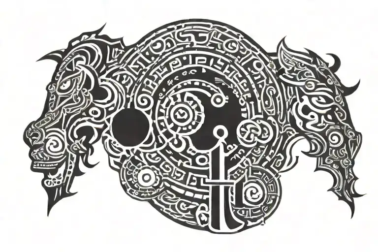 babylon tattoo design idea