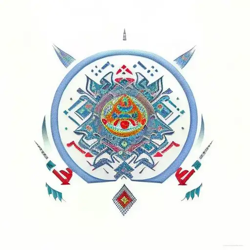 kazakhstan  tattoo design idea