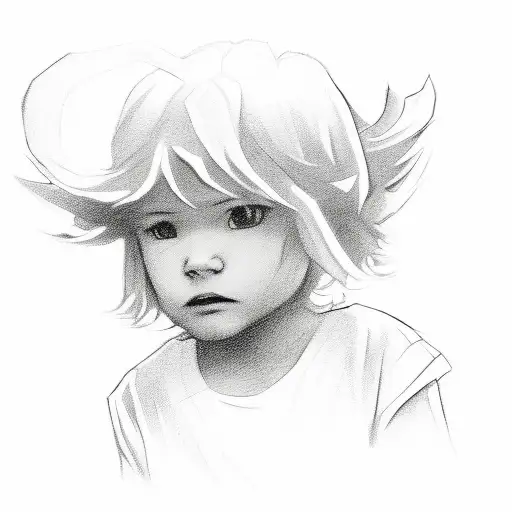 A stylized representation of my son's birthdate, 17.08.09, in a sketch style tattoo design idea