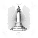 Obelisco from Buenos Aires tattoo design idea