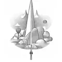 Obelisco from Buenos Aires tattoo design idea