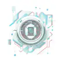 Atom tattoo design idea