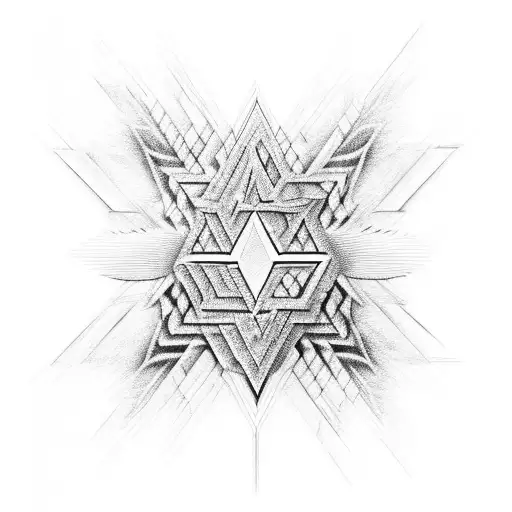 A blackwork design featuring the Linkin Park logo merged with an intricate soundwave pattern tattoo design idea