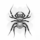 Spider tattoo design idea