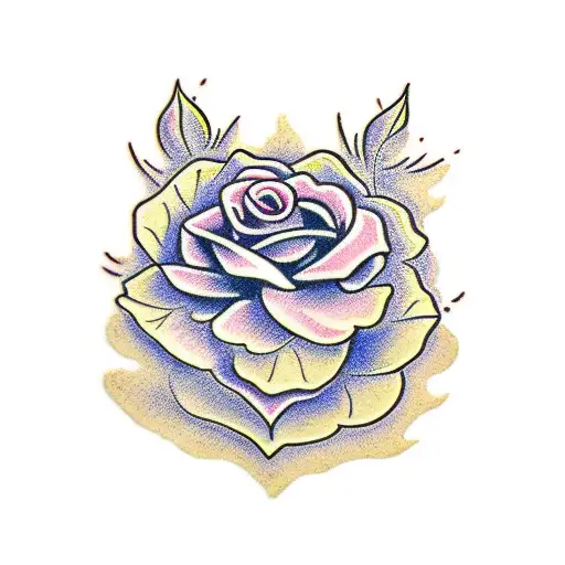 50 Traditional Flower Tattoo Designs | Traditional Flash Stamps – Inked  Matrix