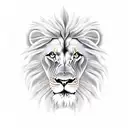 Lion tattoo design idea